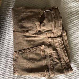 AG the legging tan jeans